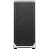 Fractal Design Focus 2 White TG Clear Tint midi tower behuizing Wit | 2x USB-A | Window
