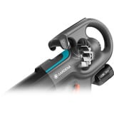 GARDENA Stofzuiger/-blazer PowerJet Collect bladzuiger / bladblazer Grijs/zwart, accu en oplader niet inbegrepen