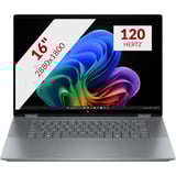 HP OmniBook X Flip 16-ar0070nd 16"  Copilot+ 2-in-1 laptop Zilver | Ryzen AI 7 350 | Radeon 860M | 24 GB | 1 TB SSD | Touch