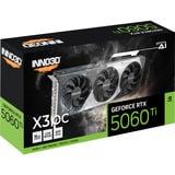 INNO3D GeForce RTX 5060 Ti TWIN X3 OC 16GB grafische kaart 3x DisplayPort, 1x HDMI 2.1, DLSS 4