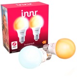 INNR Smart Bulb Comfort E27 2-pack ledlamp 2200-5000K, Dimbaar, Zigbee