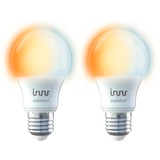 INNR Smart Bulb Comfort E27 2-pack ledlamp 2200-5000K, Dimbaar, Zigbee