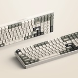 Iqunix F97 Hitchhiker Wireless Mechanical Keyboard Grijs, US lay-out (QWERTY), IQUNIX Moonstone, 96%, RGB leds, Hot-swappable, PBT, 2.4GHz | Bluetooth 5.1 | USB-C