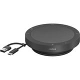 Jabra Speak2 40   speakerphone Zwart, MS Teams, USB-C, USB-A