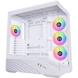 Lian Li Vector V100 midi tower behuizing Wit | 2x USB-A | 1x USB-C | RGB | Tempered Glass
