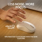 Logitech M240 Silent muis Wit, Bluetooth