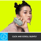 Logitech M350 Pebble  muis Groen, 1000 dpi, Bluetooth