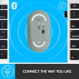 Logitech M350 Pebble  muis Groen, 1000 dpi, Bluetooth