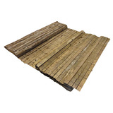 Nature Mat van natuurlijke naaldhoutschors – afschermgraad 4/5, 1 x 3 meter begrenzing Houtkleur