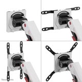 Neomounts ACE gaming DS70-256RD1 monitorarm Zwart/rood