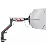 Neomounts DS70-256RD1 ACE gaming monitorarm Rood/zwart, Gasveer, Topfix, 180°-stop