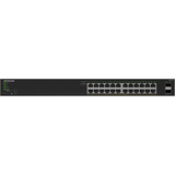 Netgear Netgear S350 24P GE POE+ SMART SWITCH Zwart
