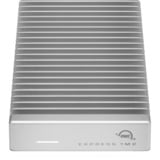 OWC Express 1M2 4 TB externe SSD Zilver/aluminium, USB4 / Thunderbolt