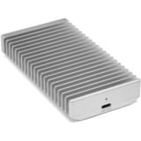 OWC Express 1M2 4 TB externe SSD Zilver/aluminium, USB4 / Thunderbolt