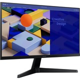 SAMSUNG LS24C310EAUXEN 24" monitor Zwart, 75 Hz, VGA, HDMI, AMD FreeSync