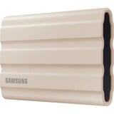 SAMSUNG Portable T7 Shield, 1 TB externe SSD Beige, MU-PE1T0K/EU, USB-C 3.2 Gen 2 (10 Gbit/s)