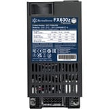 SilverStone FX600z Platinum, 600 Watt voeding  Zwart, 1x 12-Pin High Power GPU, 2x PCIe, Kabel-Management