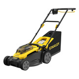 Stanley 18V V20 2x 4Ah set 37 cm grasmaaier Zwart/geel, 2 accu's  en 2 opladers inbegrepen