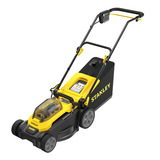 Stanley 18V V20 2x 4Ah set 37 cm grasmaaier Zwart/geel, 2 accu's  en 2 opladers inbegrepen