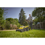 Stanley 18V V20 2x 4Ah set 37 cm grasmaaier Zwart/geel, 2 accu's  en 2 opladers inbegrepen