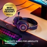 SteelSeries Arctis Nova 3 over-ear gaming headset Zwart, Pc, PlayStation 5, Nintendo Switch
