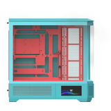 Thermaltake  big tower behuizing Mint/bes | 2x USB-A | 1x USB-C | Window