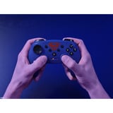 Trust GXT 542SM Muta Draadloze gamecontroller Blauw/rood, Windows, iOS, Android, 2.4 GHz / Bluetooth / USB-C