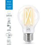 WiZ Filament doorzichtig A60 E27 ledlamp Wifi + Bluetooth protocol