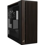ASUS ProArt PA602 Wood Edition Retro Brown - Tempered Glass Panel big tower behuizing Bruin/houtkleur | 4x USB-A | 1x USB-C | Tempered Glass