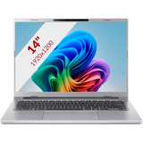 Acer Aspire 14 AI A14-53M-72KA 14"  Copilot+ laptop Zilver | Core Ultra 7 256V | Arc Graphics 140V | 16 GB | 512 GB SSD