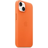 Apple Leren hoesje met MagSafe voor iPhone 14 - Oranje telefoonhoesje Oranje