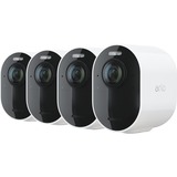 Arlo Ultra 2 Security System 4-Camera Kit beveiligingscamera Wit/zwart, 4K, WLAN, 4x Camera`s