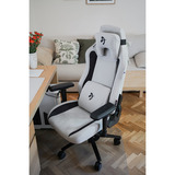 Arozzi Vernazza Supersoft Fabric - Light Grey gamestoel Lichtgrijs