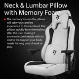 Arozzi Vernazza Supersoft Fabric - Light Grey gamestoel Lichtgrijs