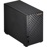 Asustor Drivestor 2 Gen2 (AS1202T) incl. 2x Red Plus 8 TB nas Zwart, LAN, USB