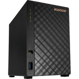 Asustor Drivestor 2 Gen2 (AS1202T) incl. 2x Red Plus 8 TB nas Zwart, LAN, USB