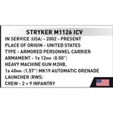 COBI Armed Forces - Stryker M1126 ICV Constructiespeelgoed Schaal 1:35
