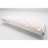 Ducky One 3 Classic Pure White TKL RGB mechanisch toetsenbord Wit, US lay-out (QWERTY), Cherry MX Speed Silver, 80% (TKL)	, RGB leds, Double-shot PBT, Hot-swappable, QUACK Mechanics