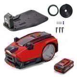 EINHELL FREELEXO CAM PLUS 600 robotmaaier Rood/zwart, 4.0 Ah Power X-Change PLUS accu en lader inbegrepen