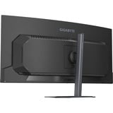 GIGABYTE MO34WQC36 QD-OLED 34" Curved UltraWide gaming monitor Zwart, 2x HDMI, 1x DisplayPort, USB-A, USB-B, USB-C, 360 Hz