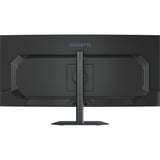 GIGABYTE MO34WQC36 QD-OLED 34" Curved UltraWide gaming monitor Zwart, 2x HDMI, 1x DisplayPort, USB-A, USB-B, USB-C, 360 Hz