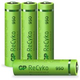 GP Batteries ReCyko AAA, Micro oplaadbare batterij 4 stuks