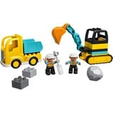 LEGO DUPLO - Truck & Graafmachine met rupsbanden Constructiespeelgoed 10931