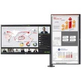 LG Ergo 27QP88DP-BS 27" monitor Zwart, 1x HDMI, 1x Displayport, USB-A, USB-C, AMD FreeSync