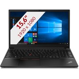 Lenovo ThinkPad E15 Gen 2 (20T8006DMH) 15.6" laptop Zwart | 512GB SSD | WLAN | Win 10 Pro