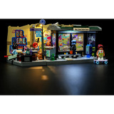Lumibricks Street Fusion - Graffiti Bus Stop Constructiespeelgoed F9066