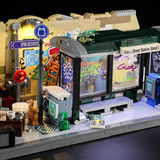 Lumibricks Street Fusion - Graffiti Bus Stop Constructiespeelgoed F9066