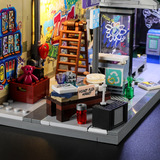 Lumibricks Street Fusion - Graffiti Bus Stop Constructiespeelgoed F9066