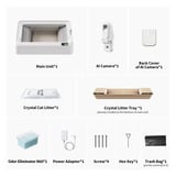 PETKIT Purobot Crystal Duo - Automatische kattenbak met camera Wit, meldingen via de PETKIT-app