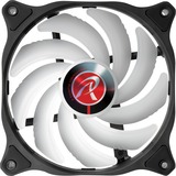 RAIJINTEK EOS 12 RBW ADD-1 case fan Zwart/transparant, 4-pins PWM fan-connector